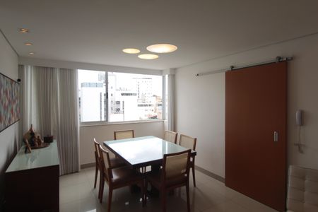 Sala de Estar de apartamento à venda com 3 quartos, 174m² em Castelo, Belo Horizonte
