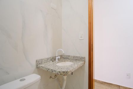 Casa para alugar com 105m², 3 quartos e 2 vagasBanheiro da Suíte 1