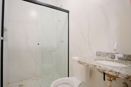 Casa para alugar com 105m², 3 quartos e 2 vagasBanheiro da Suíte 1