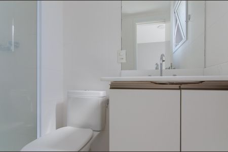 Apartamento para alugar com 68m², 2 quartos e 1 vaga Apartamento para alugar com 68m², 2 quartos e 1 vagaBanheiro da Suíte