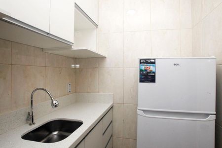 Studio para alugar com 25m², 1 quarto e sem vagaCozinha