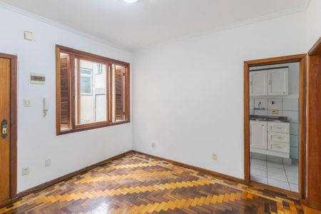 Sala de apartamento para alugar com 1 quarto, 37m² em São João, Porto Alegre
