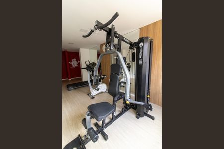 Apartamento para alugar com 42m², 1 quarto e 1 vaga Apartamento para alugar com 42m², 1 quarto e 1 vagaÁrea comum - Academia