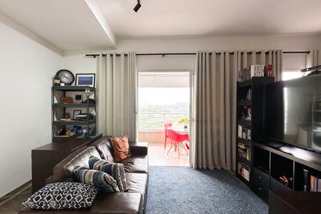 Sala de apartamento à venda com 1 quarto, 49m² em Jardim do Mar, São Bernardo do Campo