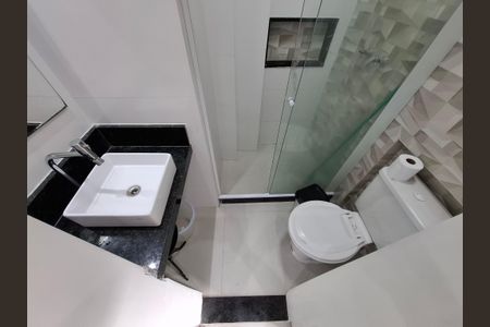 Banheiro  de apartamento para alugar com 1 quarto, 30m² em Botafogo, Rio de Janeiro