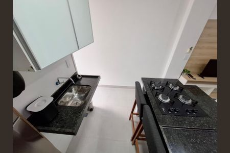 Cozinha  de apartamento para alugar com 1 quarto, 30m² em Botafogo, Rio de Janeiro