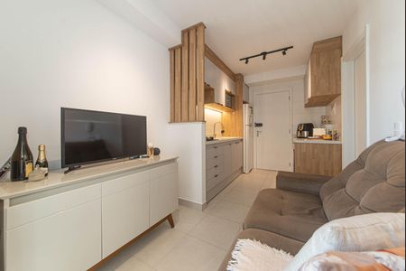 Apartamento para alugar com 28m², 1 quarto e sem vagaSala - Cozinha Integrada