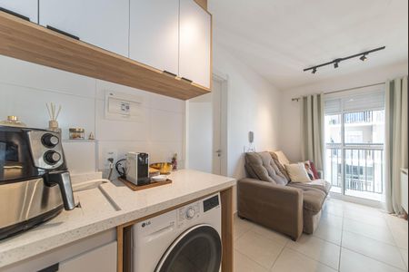 Apartamento para alugar com 28m², 1 quarto e sem vagaSala - Cozinha Integrada