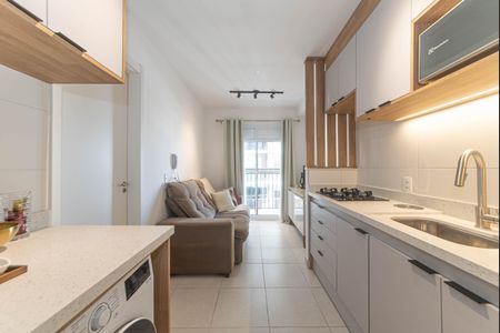 Apartamento para alugar com 28m², 1 quarto e sem vagaSala - Cozinha Integrada