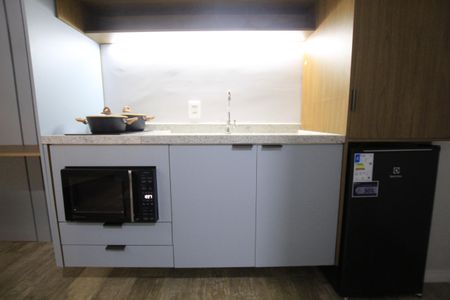 Studio à venda com 28m², 1 quarto e sem vagaCozinha