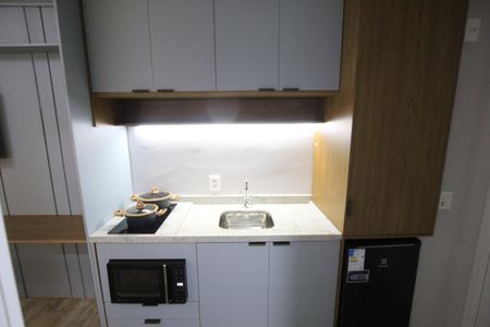 Studio à venda com 28m², 1 quarto e sem vagaCozinha