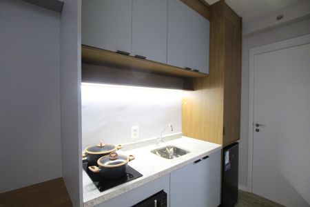 Studio à venda com 28m², 1 quarto e sem vagaCozinha