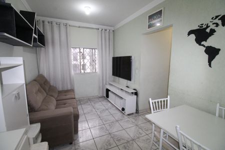 Sala de apartamento para alugar com 2 quartos, 48m² em Conjunto Residencial Trinta E Um de Marco, São José dos Campos