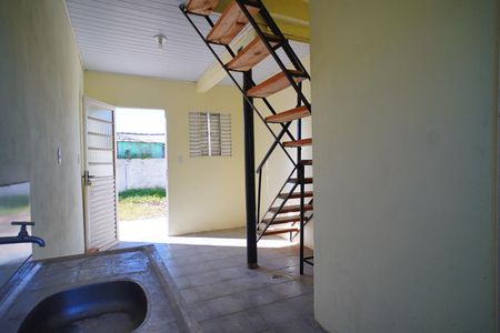 Sala _Sala_Cozinha  de apartamento para alugar com 2 quartos, 38m² em Santa Rosa de Lima, Porto Alegre