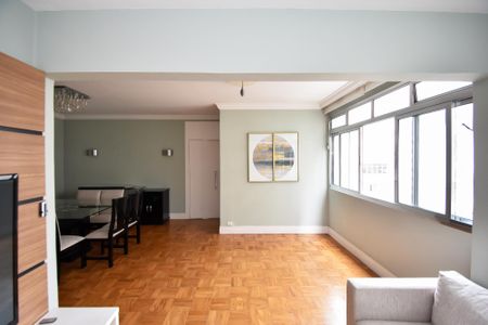 Apartamento para alugar com 116m², 2 quartos e 1 vagaSala de estar