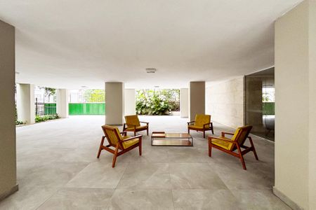 Apartamento para alugar com 116m², 2 quartos e 1 vagahall de entrada