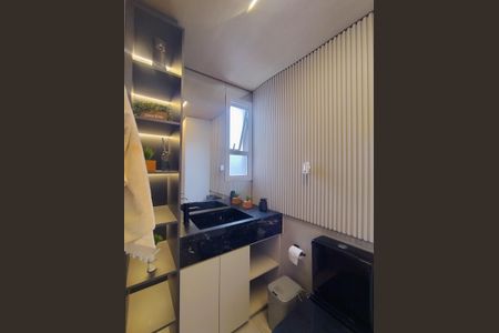Apartamento à venda com 57m², 2 quartos e 2 vagasBanheiro Social