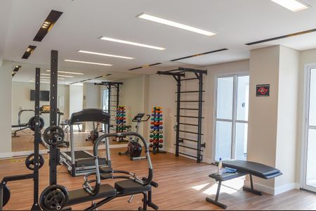 Apartamento à venda com 57m², 2 quartos e 2 vagasÁrea comum - Academia