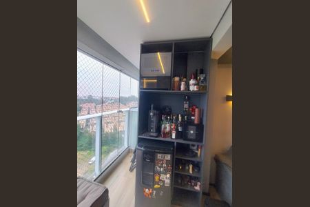 Varanda gourmet de apartamento à venda com 2 quartos, 57m² em Jardim Valdibia, São Bernardo do Campo