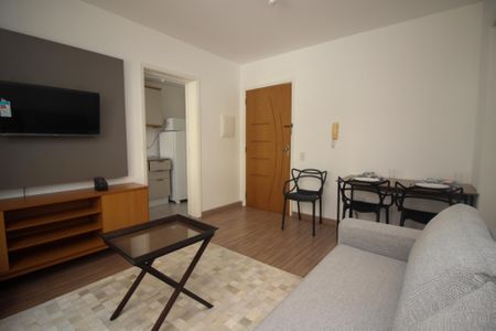 Apartamento para alugar com 38m², 1 quarto e sem vagaSala