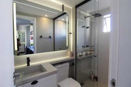 Apartamento à venda com 95m², 2 quartos e 2 vagasBanheiro do Quarto 1