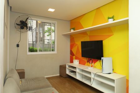 Apartamento para alugar com 43m², 2 quartos e sem vagaÁrea comum - Sala de jogos