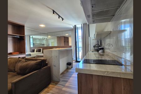 Studio para alugar com 38m², 1 quarto e 1 vaga