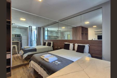 Studio para alugar com 38m², 1 quarto e 1 vaga