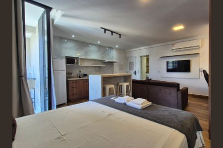 Studio para alugar com 38m², 1 quarto e 1 vaga