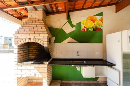 Casa à venda com 90m², 1 quarto e 2 vagasChurrasqueira