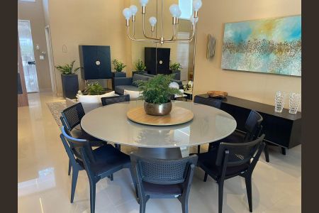 Sala de casa de condomínio à venda com 3 quartos, 205m² em Swiss Park, Campinas