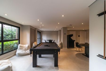 Studio para alugar com 26m², 1 quarto e sem vagaSalão de jogos