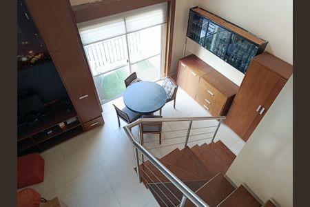 Apartamento à venda com 68m², 1 quarto e 2 vagasVista do mesanino