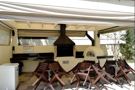 Apartamento à venda com 68m², 1 quarto e 2 vagasChurrasqueira