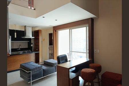 Apartamento à venda com 68m², 1 quarto e 2 vagasSala