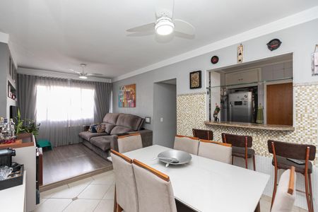 Sala Principal (jantar e estar) de apartamento à venda com 3 quartos, 132m² em Jardim Proença, Campinas