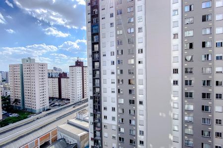Vista da Sala de apartamento à venda com 1 quarto, 24m² em Belenzinho, São Paulo