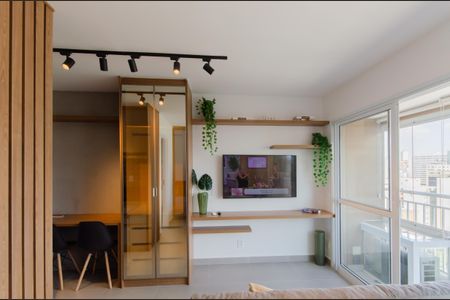 Studio para alugar com 30m², 1 quarto e sem vagaSala/Quarto