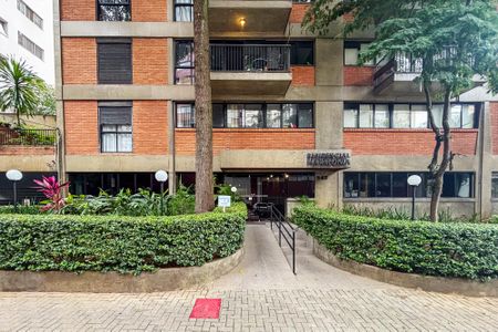 Apartamento para alugar com 40m², 1 quarto e 1 vagafachada do predio