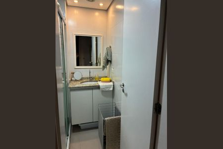 Banheiro de apartamento à venda com 1 quarto, 31m² em Panamby, São Paulo
