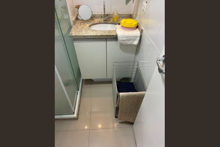 Banheiro de apartamento à venda com 1 quarto, 31m² em Panamby, São Paulo