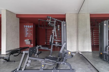 Apartamento à venda com 34m², 1 quarto e sem vaga Apartamento à venda com 34m², 1 quarto e sem vagaÁrea comum - Academia