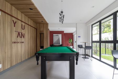 Apartamento à venda com 34m², 1 quarto e sem vaga Apartamento à venda com 34m², 1 quarto e sem vagaÁrea comum - Salão de jogos