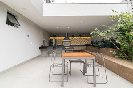 Apartamento à venda com 34m², 1 quarto e sem vaga Apartamento à venda com 34m², 1 quarto e sem vagaÁrea comum - Churrasqueira
