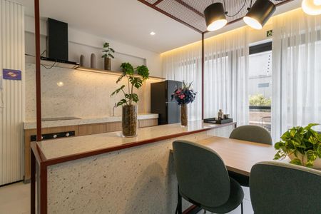 Apartamento à venda com 34m², 1 quarto e sem vaga Apartamento à venda com 34m², 1 quarto e sem vagaÁrea comum - Salão de festas