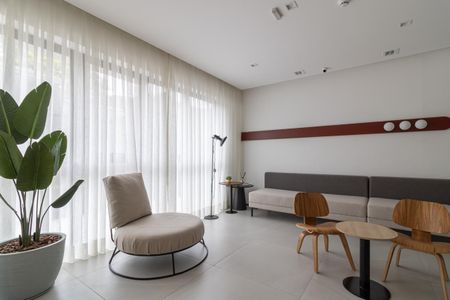 Apartamento à venda com 34m², 1 quarto e sem vaga Apartamento à venda com 34m², 1 quarto e sem vagaÁrea comum - Salão de festas