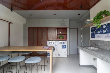 Apartamento à venda com 34m², 1 quarto e sem vaga Apartamento à venda com 34m², 1 quarto e sem vagaÁrea comum - Lavanderia