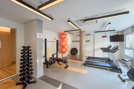 Apartamento para alugar com 40m², 1 quarto e sem vagaAcademia