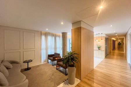 Apartamento para alugar com 40m², 1 quarto e sem vagaHall social