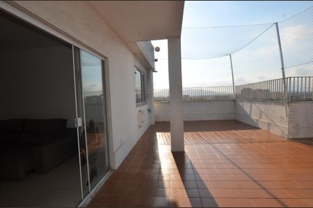 Varanda da Sala de apartamento para alugar com 4 quartos, 210m² em Jacarepaguá, Rio de Janeiro